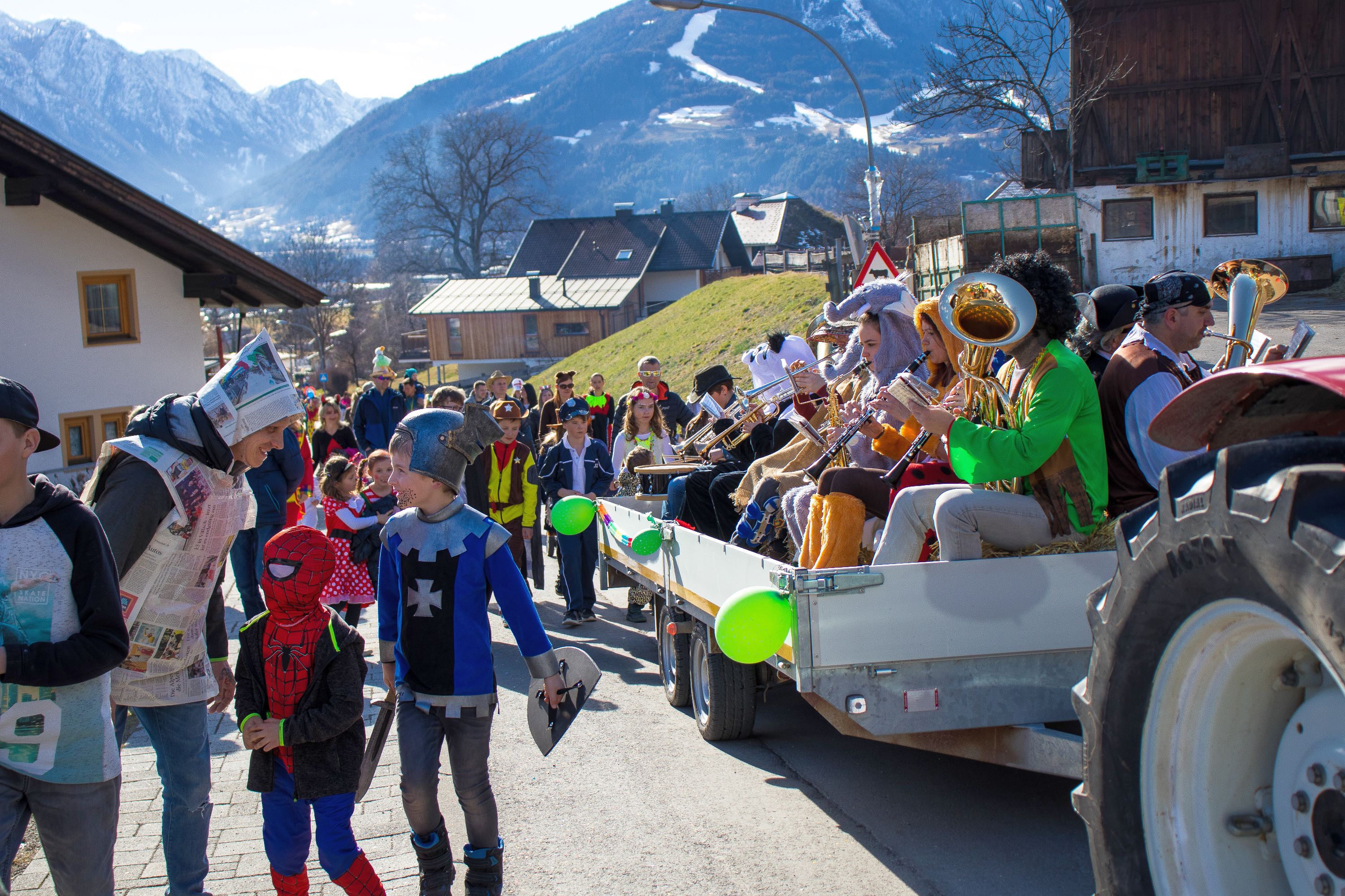 Faschingsdienstag in Nußdorf