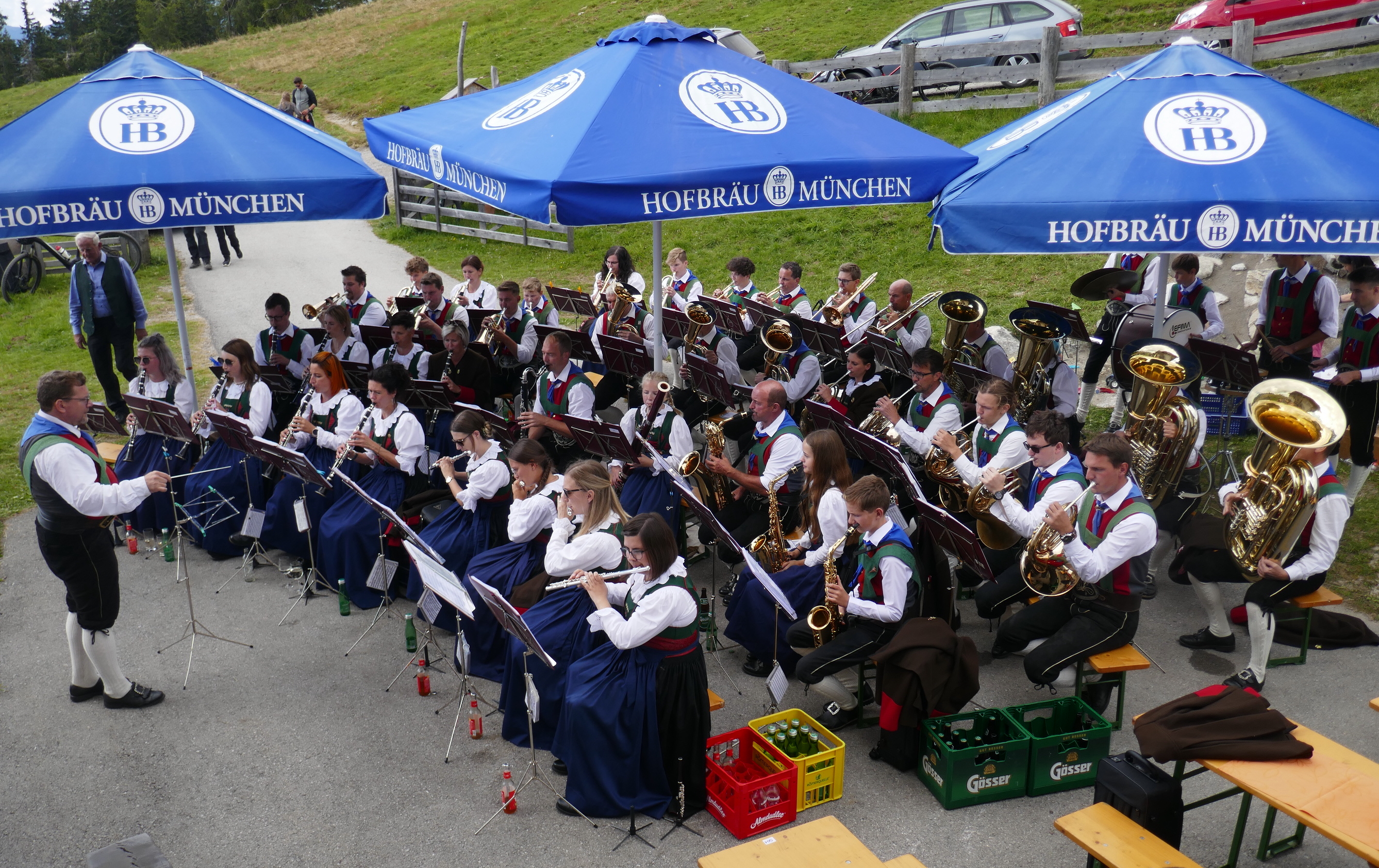 Konzert auf der Mecki´s Alm