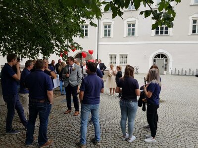 2020 Hochzeitsständchen für David und Conny