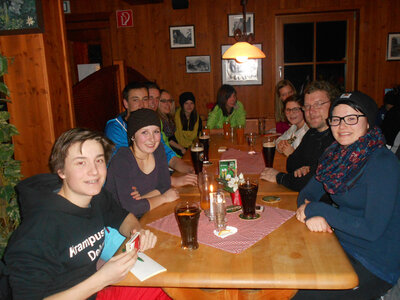 Rodelabend der Jungmusiker 2015