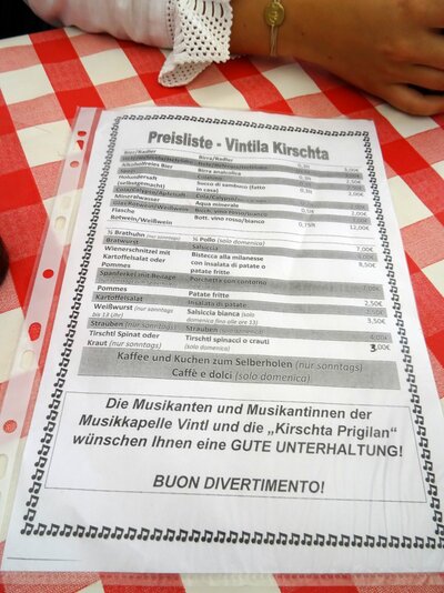 Konzert in Vintl (Südtirol)