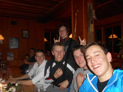 Rodelabend der Jungmusiker 2015