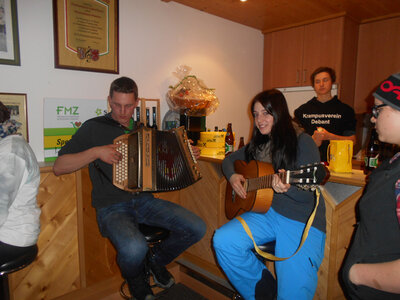 Rodelabend der Jungmusiker 2015