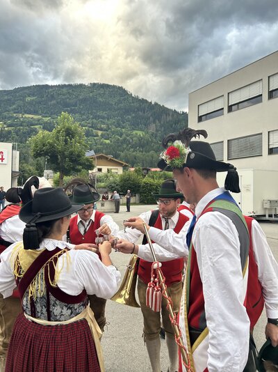 2025 30 Jahre Markterhebungsfest Empfang der Partnergemeinde