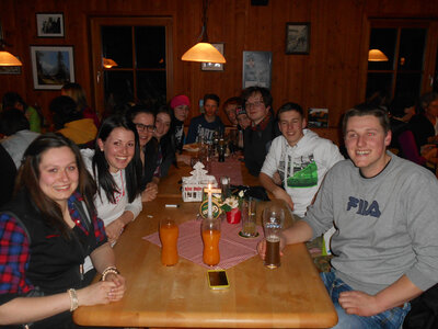 Rodelabend der Jungmusiker 2015