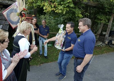 2021 Geburtstagsständchen für unsere Vizebürgermeisterin Traudl Oberbichler