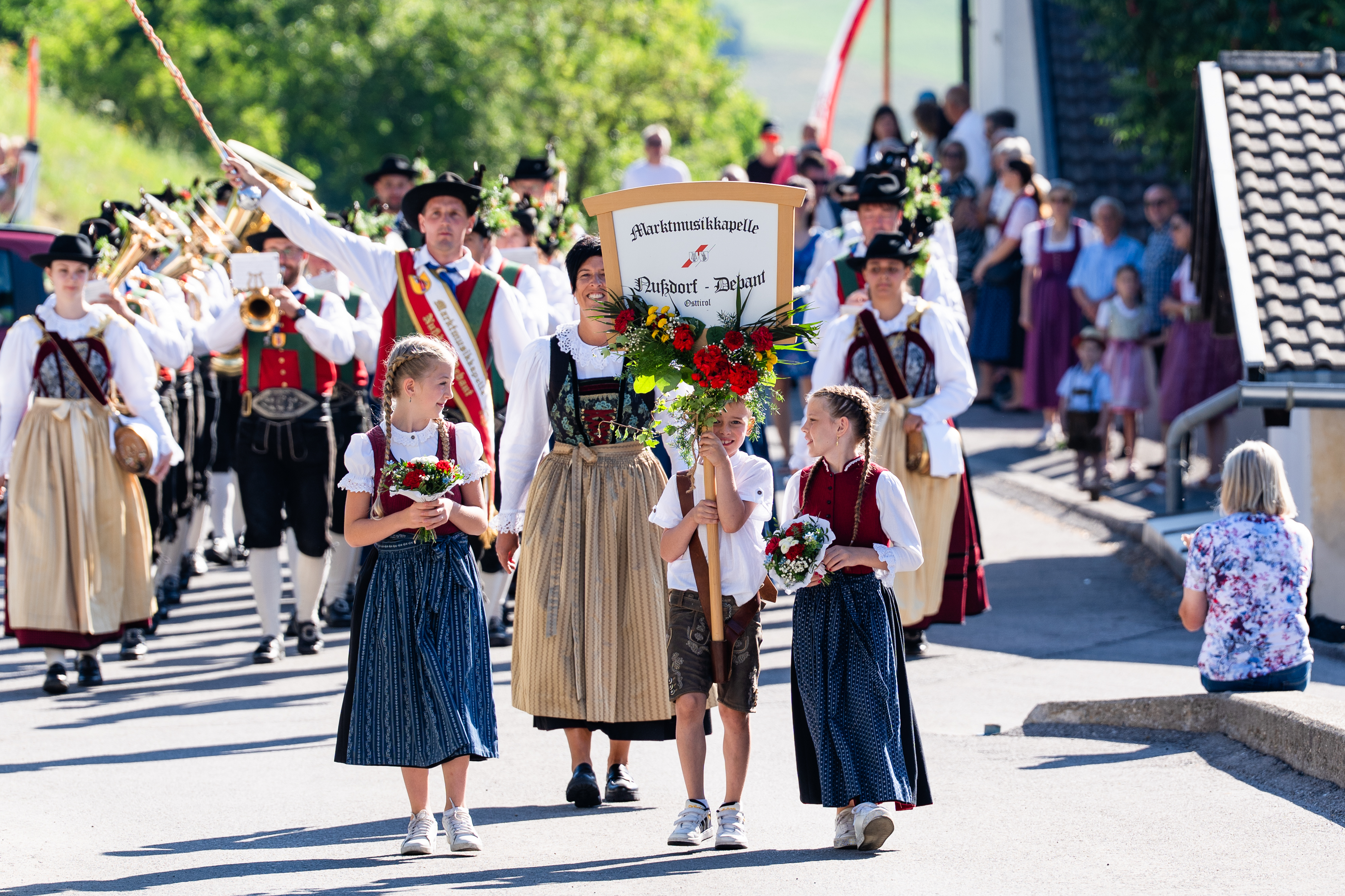 Bezirksmusikfest in Assling