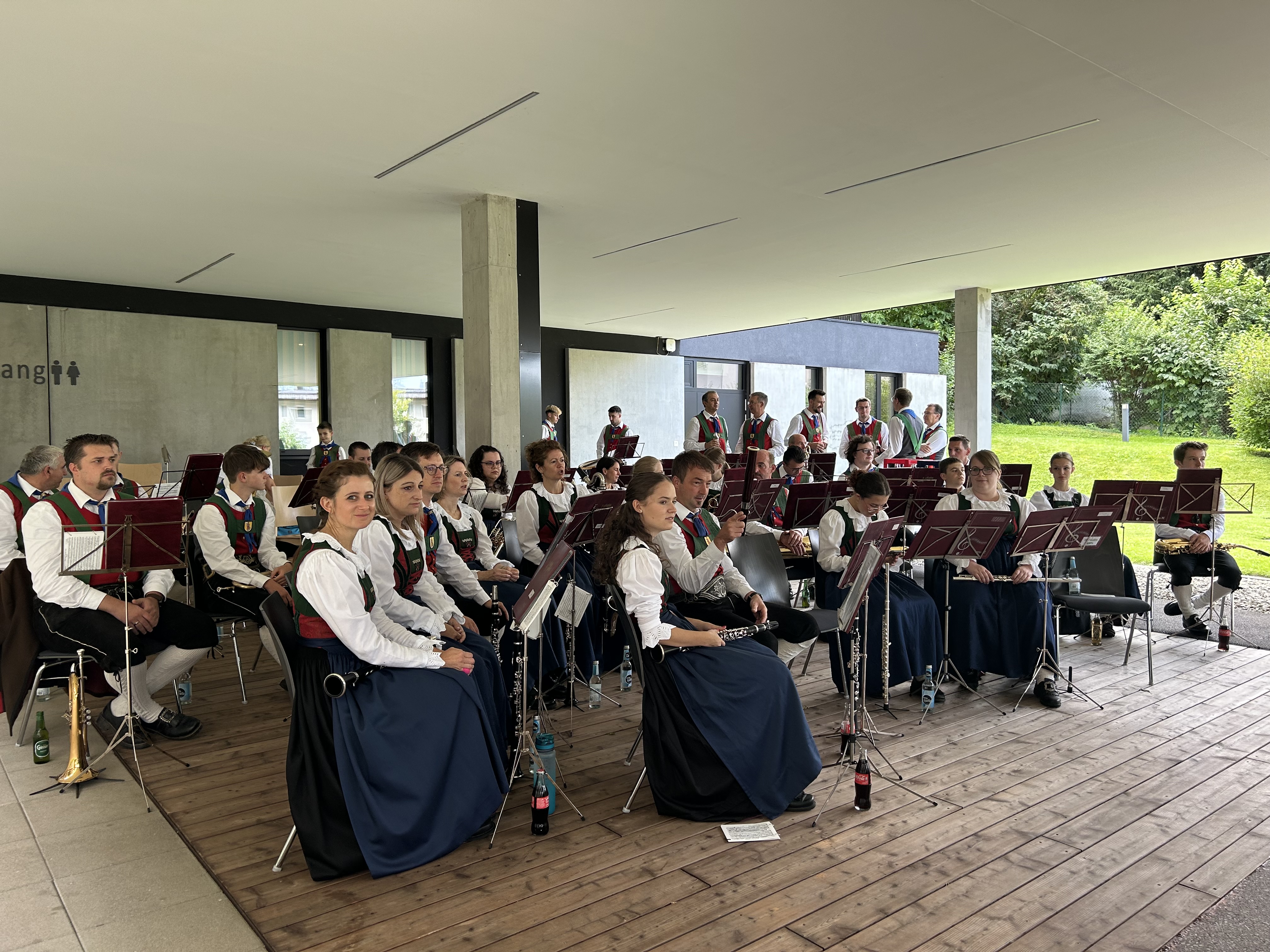 Konzert beim Altersheim in Debant