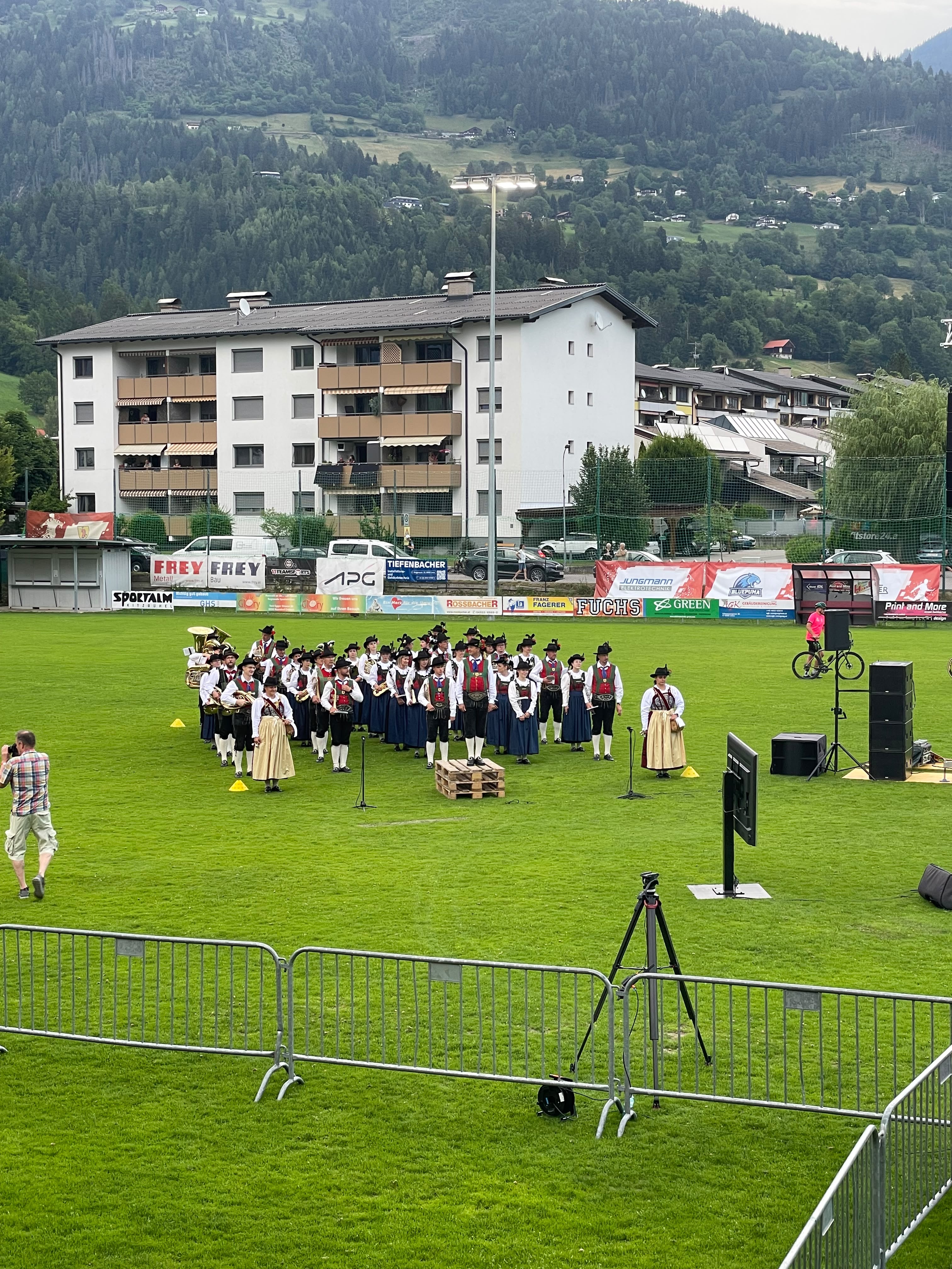 Empfang von Felix Gall