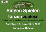 Volksmusikabend 2016